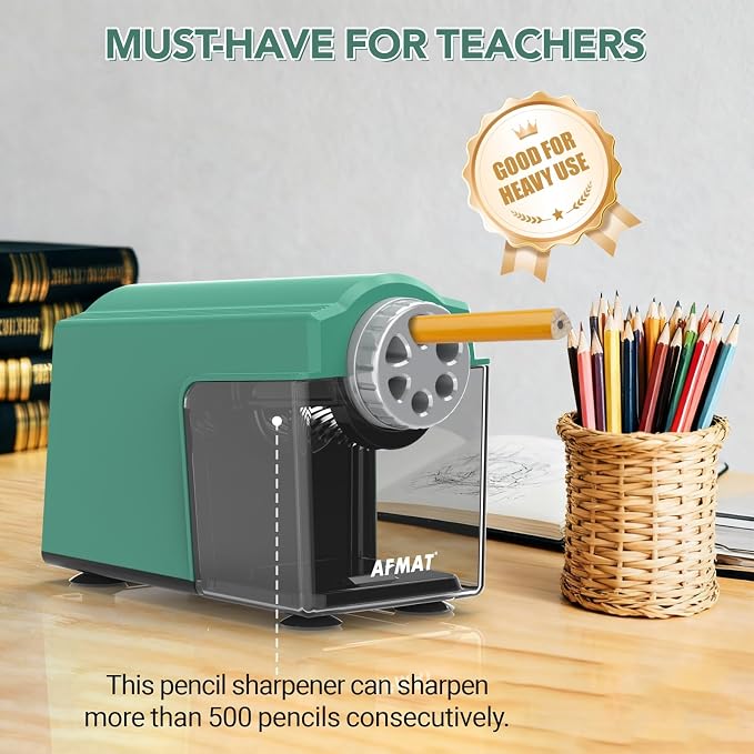 AFMAT Electric Pencil Sharpener - Image 7