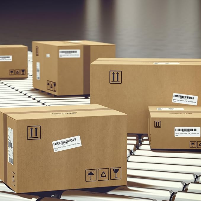 FungLam 1" x 2-5/8" Shipping Address Labels 900 Label Stickers Paper for Laser/Inkjet Printer 30 per Page Printable Mailing Labels (30 Sheets, 900 Labels)-DeskLoop Office