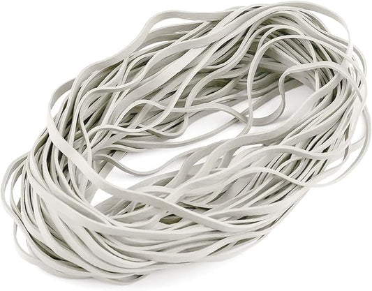 Coopay 12 Inches Extra Large Rubber Bands, 30 Pieces Heavy Duty Trash Can Band Bulk, Strong Elastic for Office Supply School Home, Garbage Cans, File Folders (White)-DeskLoop Office