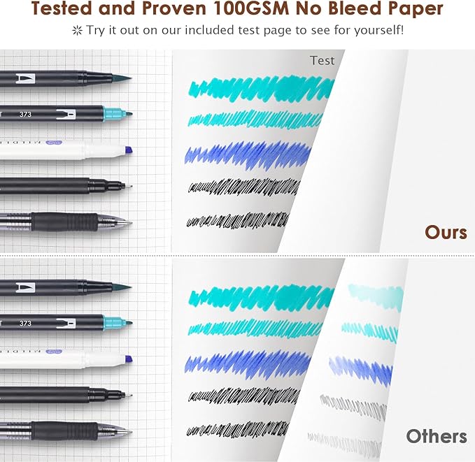 Graph Paper Notebook, 312 Numbered Pages Large A4 Hardcover Leather Journal, 100gsm No Bleed Grid Paper Notebook with Index Pages, Squared Grid Notebook for Graphing Notes Math, 8.5'' × 11'', Brown-DeskLoop Office