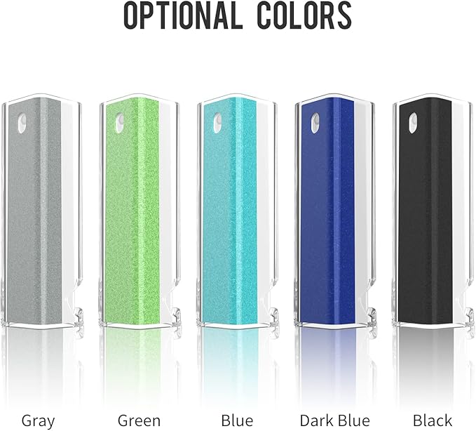 CLICK CLEAN Screen Cleaner, Fingerprint Proof Screen Cleaner Spray, All-in-One Cleaner with Microfiber, Shell and Phone Stand for All Phones, Laptop and Tablet Screens (Dark Blue)-DeskLoop Office