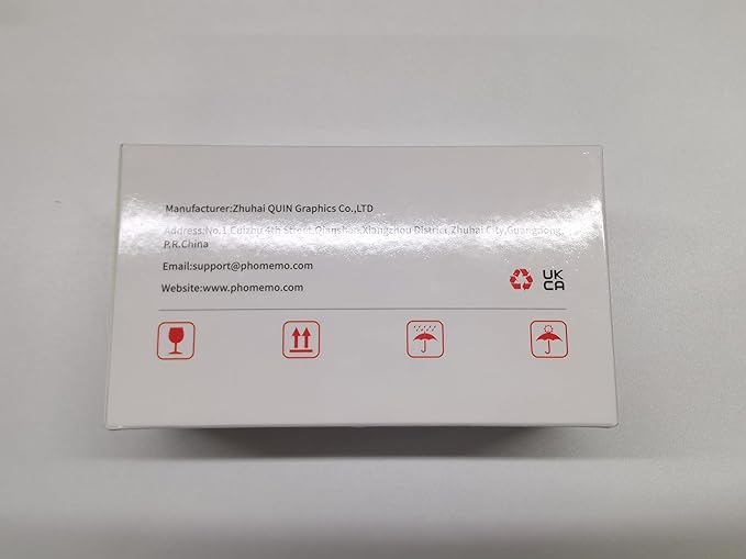 Phomemo 2.36" x 3.14" Multipurpose Labels, Thermal Sticker Label, Premium Adhesive,Compatible with M220 M250 M260 M221 M200 Printer for Logo Design, QR Code, Name Tag, Inventory, 3 Rolls-DeskLoop Office