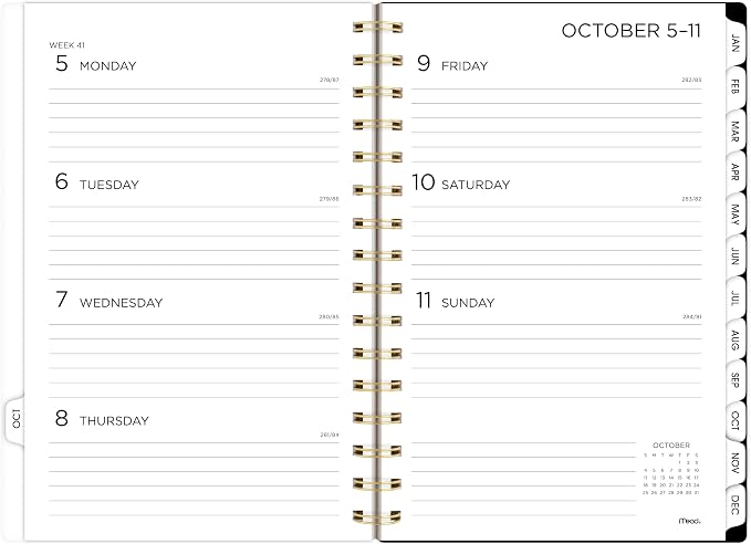 Mead 2027 Planner, Weekly & Monthly, 15-Month Oct-Dec, 5.5" x 8.5", BIG PLANS - Image 12