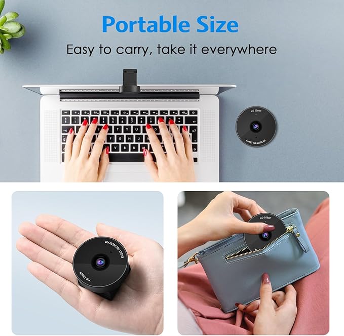 EMEET 1080P Webcam - USB Webcam with Microphone & Physical Privacy Cover, Noise-Canceling Mic, Auto Light Correction, Fixed Focus, C950 Ultra Web Cam w/ 70°View for Meeting/Online Classes/Zoom/YouTube-DeskLoop Office