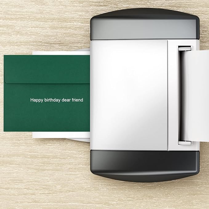 65 Pack Dark Green Self Seal Envelopes - A4, 4x6 Sizes for Invitations, Weddings, Photos, Greeting Cards & Mailing-DeskLoop Office