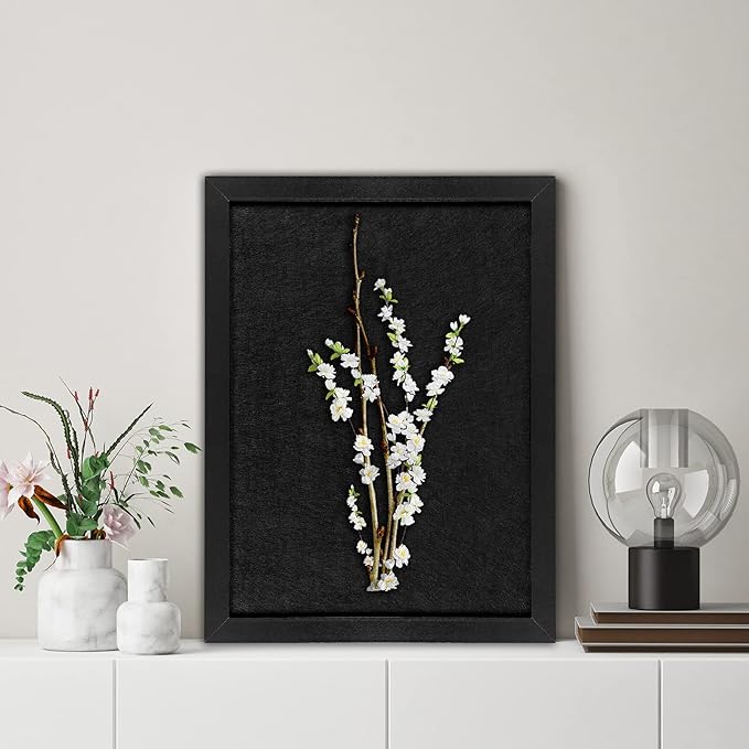 TORASO Cork Board Bulletin Board, Approx. 20" X 30" Cork Boards for Walls with Pins, Eye Bolts, gaskets, Screws, Pin Board for Office, School and Home (BK,50x75cm,2p-DeskLoop Office