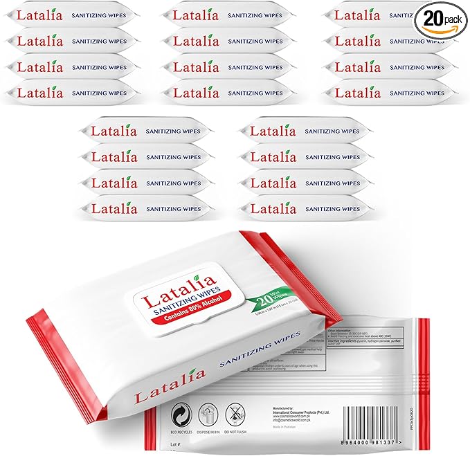 Hand Wipes | 80% Alcohol Hand Sanitizer Wipes for Hands & Face Moisturizing, Gentle, Convenient and Fragrance Free (400 Counts)-DeskLoop Office