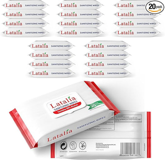 Hand Wipes | 80% Alcohol Hand Sanitizer Wipes for Hands & Face Moisturizing, Gentle, Convenient and Fragrance Free (400 Counts)-DeskLoop Office