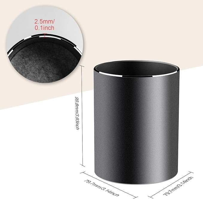 Vaydeer Metal Pen Holder Aluminum Pencil Holder - Image 7