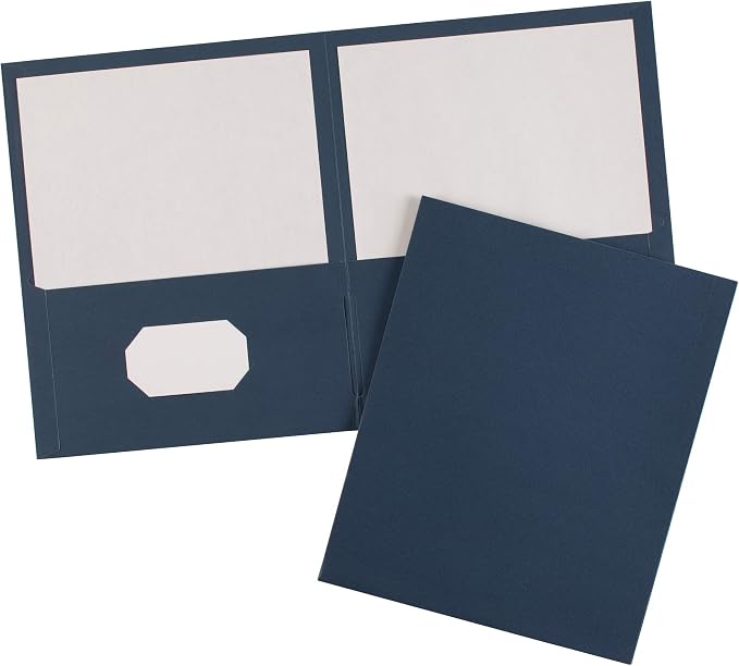 Avery Two Pocket Folders, Holds up to 40 Sheets, Business Card Slot, - Image 7