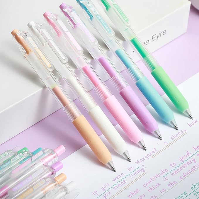 Yogurt color Journal Planner Pens Colorful 0.5mm Markers Fine Tip Drawing Pens Porous Fineliner Pen for Bullet Journaling Writing Note Taking Coloring Art Office School Supplies (6 yogurt color)-DeskLoop Office