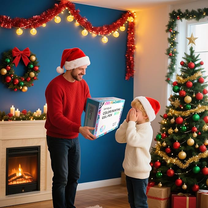 Gel Pens For Coloring, 168 Pack Colored Pens for Black Paper & White Paper, 0.6MM Fine Point Pens for Coloring, Writing, Drawing, Journaling, Note Taking, School, Office, Home-DeskLoop Office