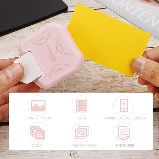 MyArTool 3 Way Corner Rounder Punch, 4mm, 7mm, 10mm 3 in 1 Corner Cutter for Card Making, Laminate, Cardstock, Scrapbooking and Paper Crafts, Business Cards-DeskLoop Office