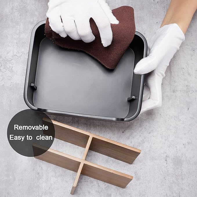 Stylish Desk Organizers and Remote Control Holders in Black, Pen Phone Holder Organizer, Multi-Purpose Caddy Storage Accessories for Office Desktop Coffee Table Bedside Nightstand-DeskLoop Office