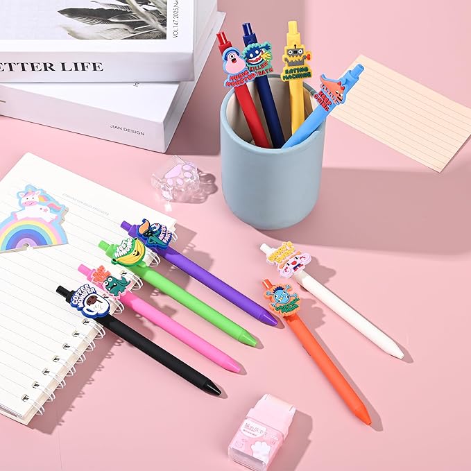 10Pcs Funny Ballpoint Pens with Amusing Sayings | Cute Sarcastic Emotional Support for Adults Bulk for Coworkers Team Staff Funny Office Stationary(Funny)