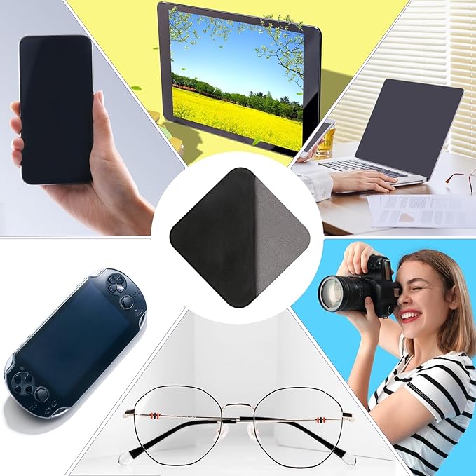 2 PCS Car Screen Cleaner, Car Touch Screen Cleaner, Microfiber Cloth Auto Touchscreen Cleaning Wipes, Car Cleaning Wipes Cleaning Cloth Screen Cleaner Cloth for Vehicle Dashboard Car Display Interior-DeskLoop Office