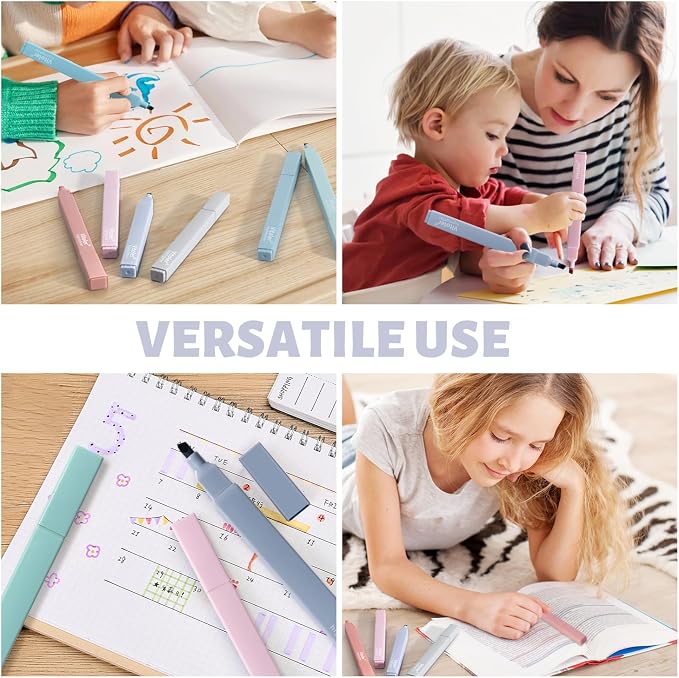 Vitoler Pastel Highlighters, Cute No Bleed Bible Bible Study 8pcs | Assorted - Image 7