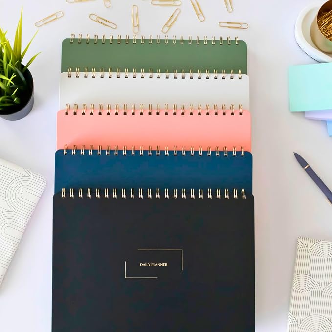Merely Home Undated Daily Planner | 8.25” x 11.75” Work To-Do Notebook | ADHD - Image 10