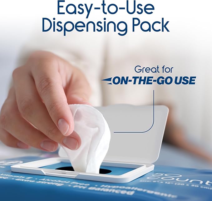 Inspire Adult Wet Wipes, Wash Cloths, Incontinence & Cleansing for Elderly Extra Large, 8"x12" (300 count)-DeskLoop Office