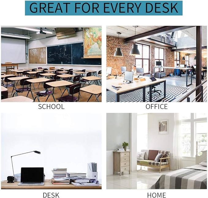 Vlando Office Desk Organizer Leather Desktop Organizer Caddy with Drawer for Storing Desktop Supplies and Accessories (Black)-DeskLoop Office