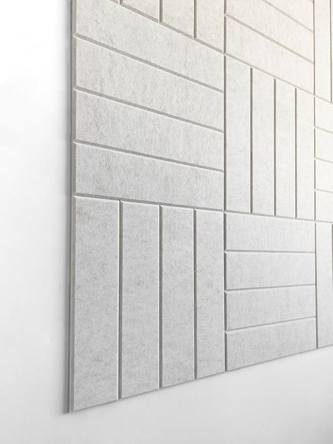 Large Cork Board Alternative - 12-Pack Felt Wall Tiles with Safe Removable Adhesive Tabs, Cork Wall Tiles Bulletin Board Home Office Essentials -DeskLoop Office