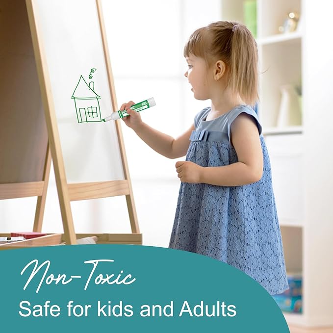 EXTRIC Dry Erase Markers Bulk Set of 48, Whiteboard Markers Bulk 4 Colors Chisel Tip White Board Markers, Red Blue Green Black Dry Erase Marker-DeskLoop Office