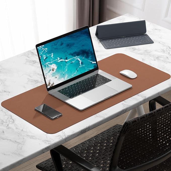 Hsurbtra Desk Pad, XL Extended Mouse Pad, Waterproof Desktop Blotter Protector - Image 7