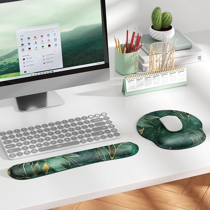 KTRIO Keyboard Wrist Rest & Mouse Pad - Image 6