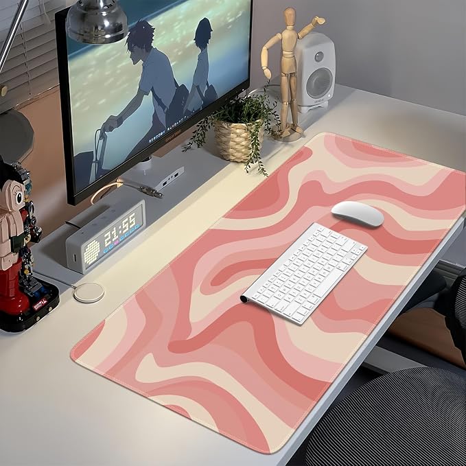 iCasso XXL Large Mouse Pad, Rubber Base Mousepad - Image 7