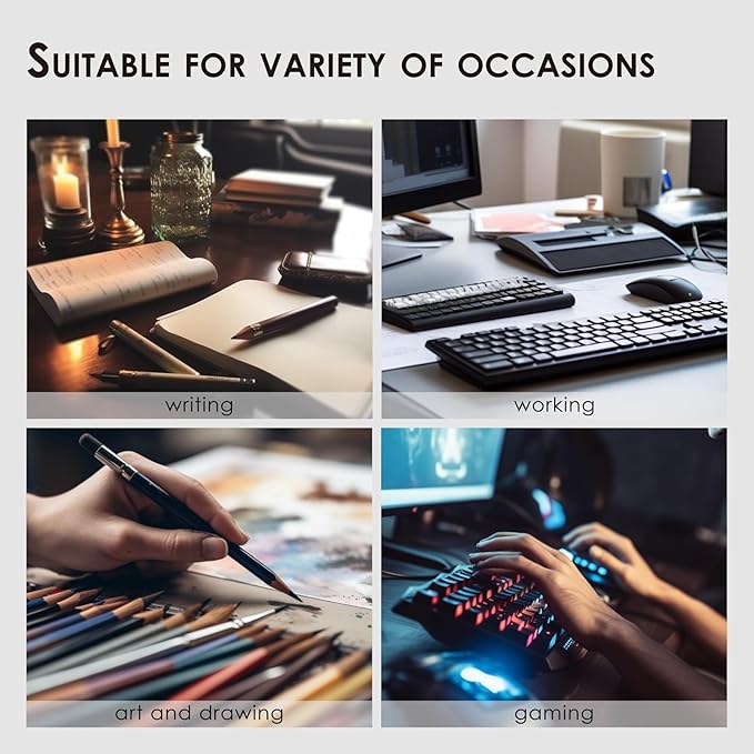 Cork Purple Desk Mat - Dual-Sided Desk Pad for Office and Home - Desk Organization and Accessories - Ideal for Large Mouse Pad and Desk Mats on Top of Desks(36"x 17")-DeskLoop Office