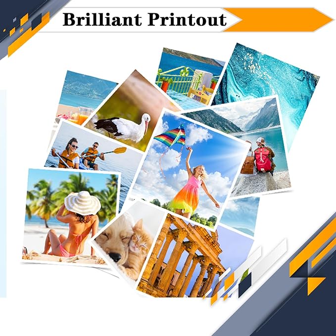 PG-260XL CL-261XL PG260 PG-260 CL261 CL-261 Ink Cartridges, Compatible for Canon TS6420a TS6420 TR7020a TR7020 TS5320 All in One Printers【High Print Volume with Chip Black*2-DeskLoop Office