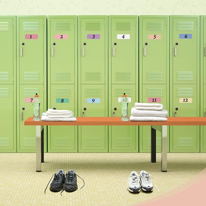 72 Pcs Dry Erase Magnetic Labels 3.2x1.2 Magnets Name Tags Label Stickers - Image 7