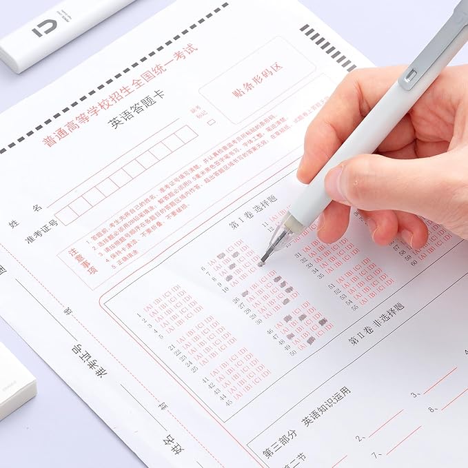 M&G Mechanical Pencil Set - 3PCS 2B Mechanical Pencils with HB Lead Refills, Eraser Mechanical Pencil Drafting Refill Pencil with Great Grip for Exam Office School Supplies-DeskLoop Office