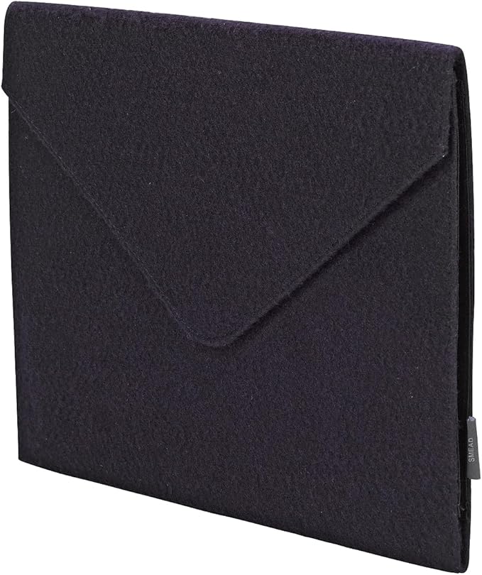 Smead Cloth Expanding File, 2" Expansion, Snap Closure, Letter Size, Navy (70922)-DeskLoop Office