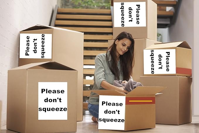 8.5" x 11" Shipping Labels Full Sheet Labels, Self Adhesive Printable White Sticker Paper for Laser & Ink Jet Printers (500 Labels)-DeskLoop Office