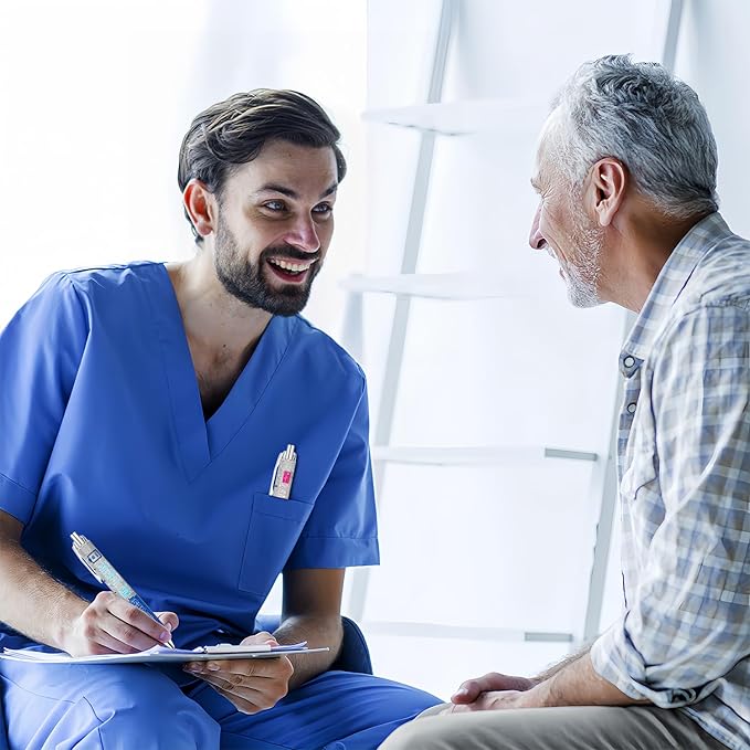 Idealmuzik 8 Nurse Ballpoint Pens,Gift for Nurse Week, Lovely Cartoon Cute Retractable Nursing Funny Ink for Medical Assistants Students Workers Office Appreciation Gifts-DeskLoop Office