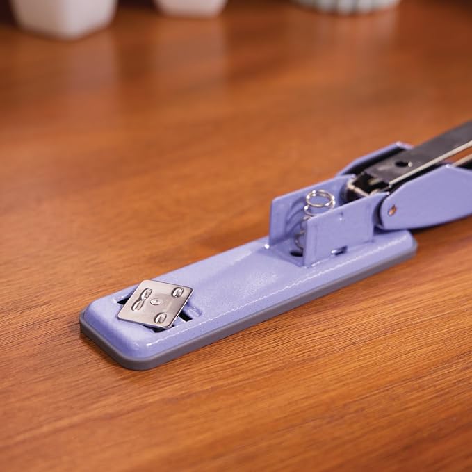 Swingline Stapler, Cub Compact Desktop Stapler, 20 Sheet Capacity, Metal, Periwinkle Purple (S701071)-DeskLoop Office