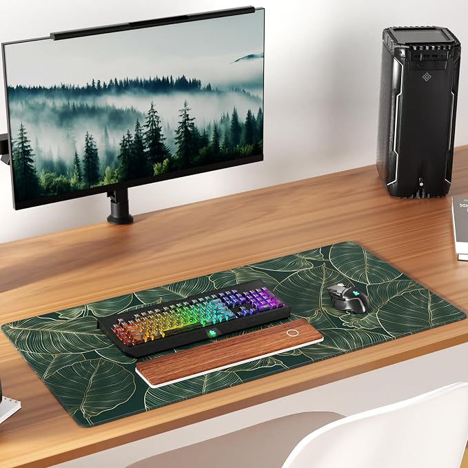 KTRIO Large Gaming Mouse Pad, Desk Mat, 31.5 x 15.7 in, XXL | Smooth - Image 6