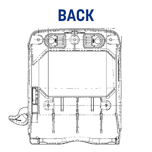 San Jamar Ecologic Element Recycled Plastic Lever Paper Towel Dispenser, Manual Towel Dispenser, Wall Mounted Dispenser with Zero Waste for Home and Business, 8 Inch Rolls, Black-DeskLoop Office