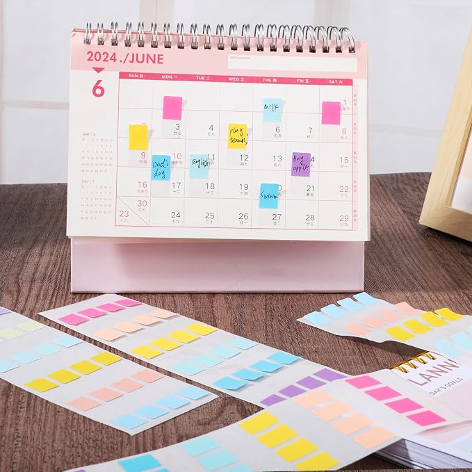 480 Pcs Sticky Index Tabs, Colored Book Sticky Tabs - Image 7
