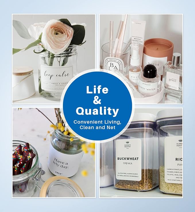 Phomemo 2.36" x 3.14" Multipurpose Labels, Premium Adhesive Mailing Address Label Compatible with M220 M200 Thermal Printer for Logo Design, QR Code, Name Tag, Inventory, 100Pcs-DeskLoop Office