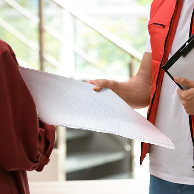 Ireer 20 Pack Extra Large 20 x 24" Bubble Mailers Poly Padded Envelopes Cushioned Mailing Envelopes Bubble Padded Mailers Self Adhesive Waterproof Shipping Bags for Business Christmas Gift Packaging-DeskLoop Office