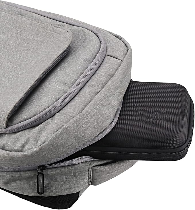 BOVKE Calculator Case for Texas Instruments TI-Nspire CX II CAS/CX II/CX CAS/CX Color Graphing Calculator and More - Extra Mesh Pocket for USB Cables and Other Accessories, Black+Black-DeskLoop Office