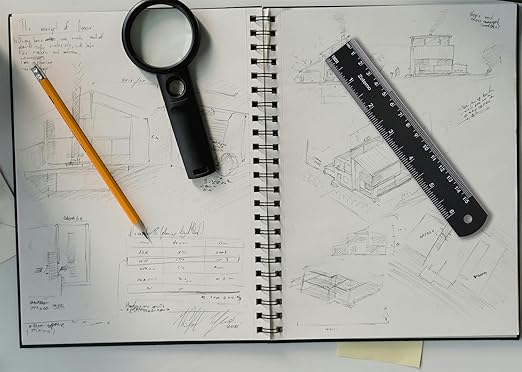 50 Pack Metal Rulers for School Kids, 6 Inch Aluminum Ruler Bulk with Centimeters, Millimeter and Inches, Laser Engraved Metric Scales- 150 mm Straight Edge for Class-DeskLoop Office