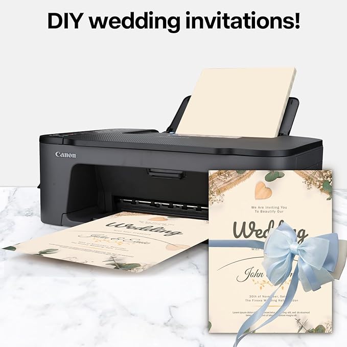 100 Pack Cream Blank Cardstock 5x7 Thick Paper,Goefun 80lb Flat 5 x 7 Card Stock Printable Paper for Invitations, Postcards, Photos, DIY Card Making-DeskLoop Office