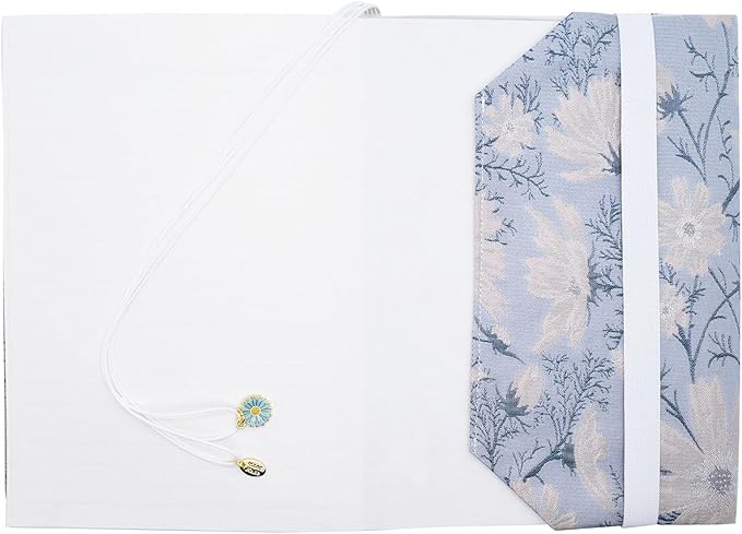 BLBMH Book Covers for Paperbacks Fit for 5.5x8.5 inch Adjustable BookCover for Women Soft Cloth Protector for Notebook Journal Book Lovers Gifts - Daisy 8.5in-DeskLoop Office