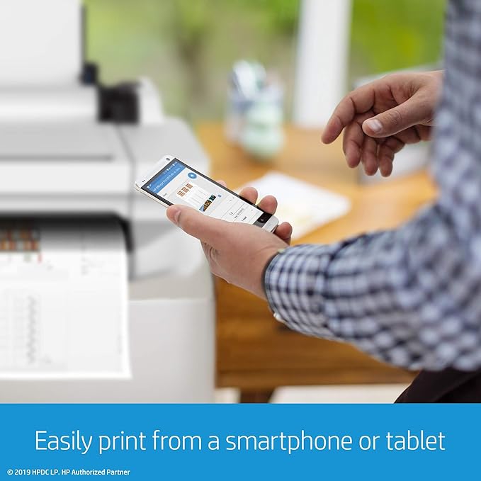 HP DesignJet Studio Large Format 24-inch Wireless Plotter Printer, Includes 3-Year Onsite Warranty Support (5HB12H)-DeskLoop Office