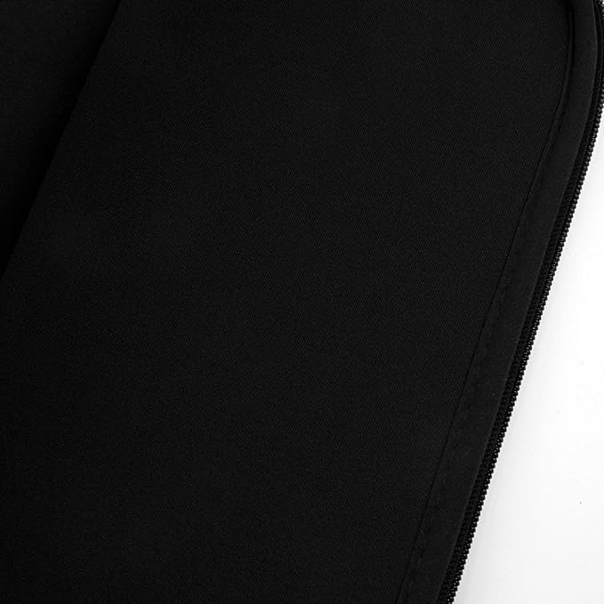 11-11.6 Inch Laptop Sleeve Case Soft Zipper Cover Carrying Bag Compatible 11.6" MacBook Air for Notebook Tablet Ultrabook Chromebook of Dell HP ThinkPad Lenovo Asus Acer Samsung (Black)