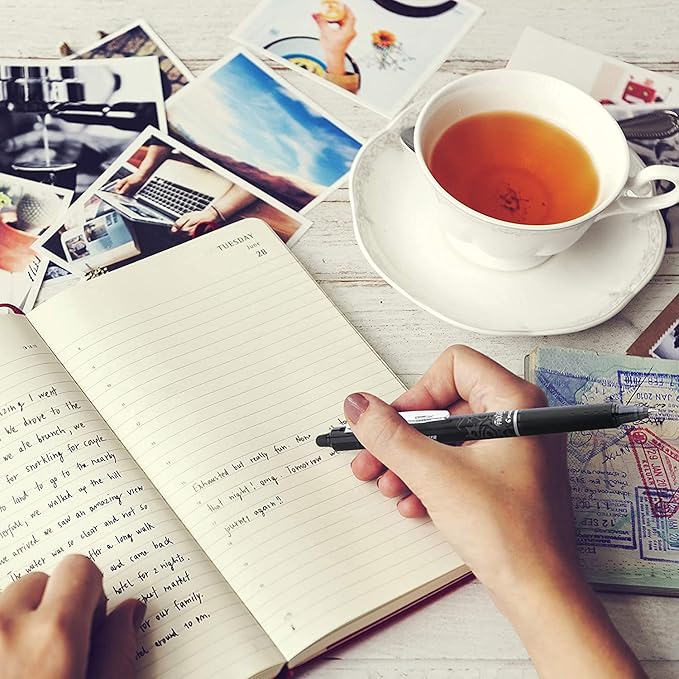 Pilot FriXion Erasable Gel Pens, Fine Point 0.7 mm Erasable Pens, Pack of 15 Assorted Colors-DeskLoop Office