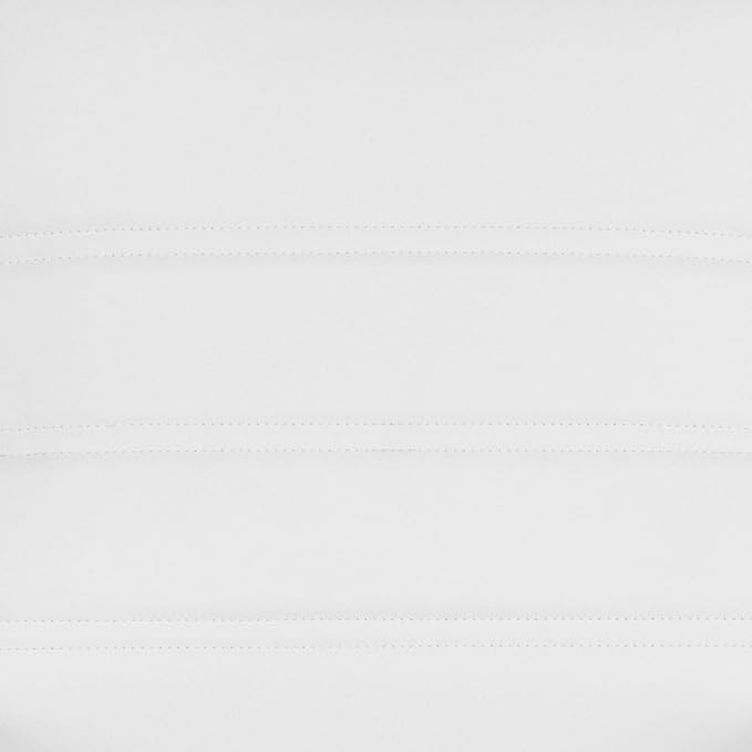 Flash Furniture Whitney High-Back Swivel LeatherSoft Desk Chair with Padded Seat and Armrests, Adjustable Height Padded LeatherSoft Office Chair, White/Rose Gold-DeskLoop Office